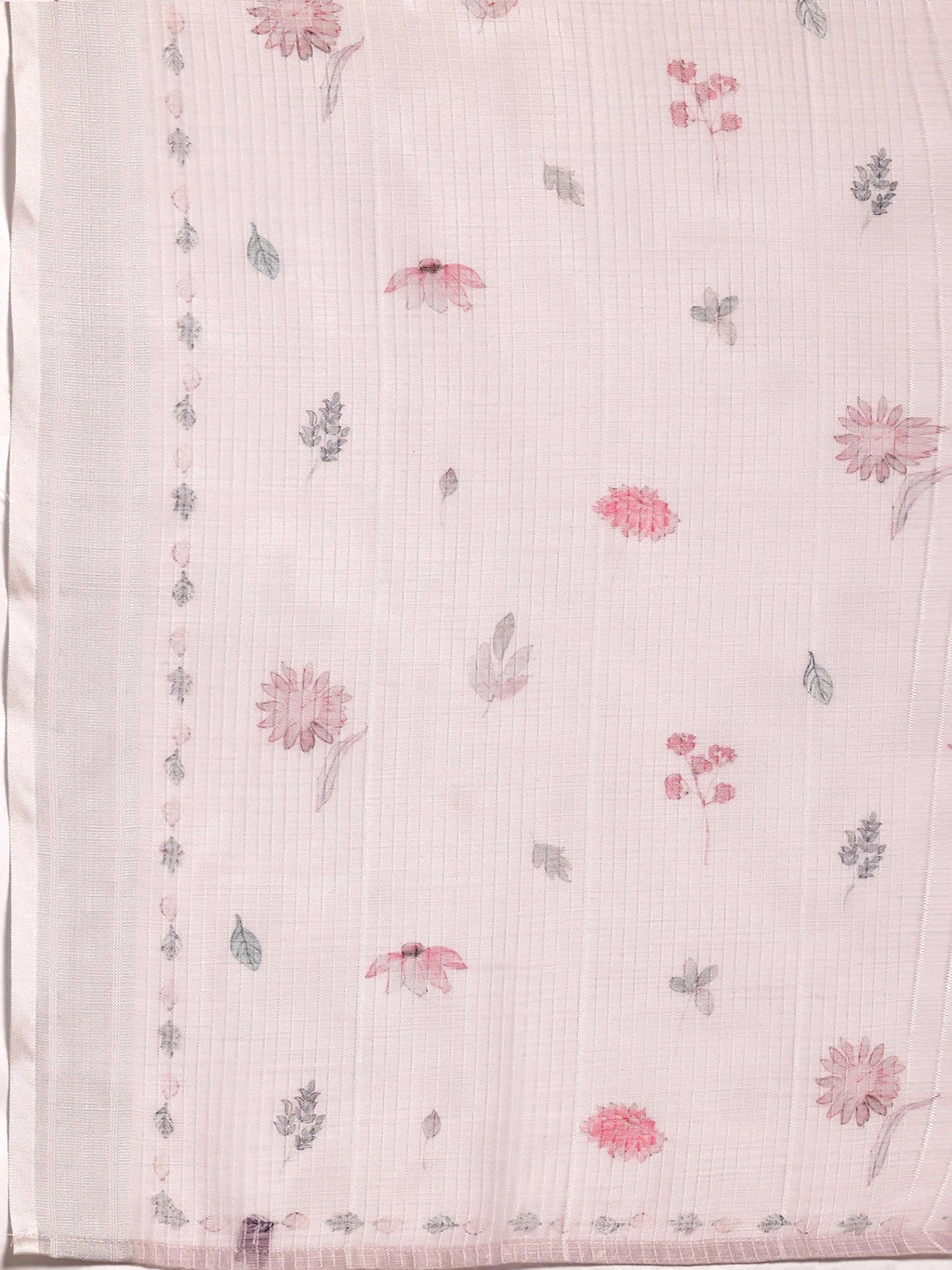 Libas Lilac Printed Cotton Straight Suit With Dupatta