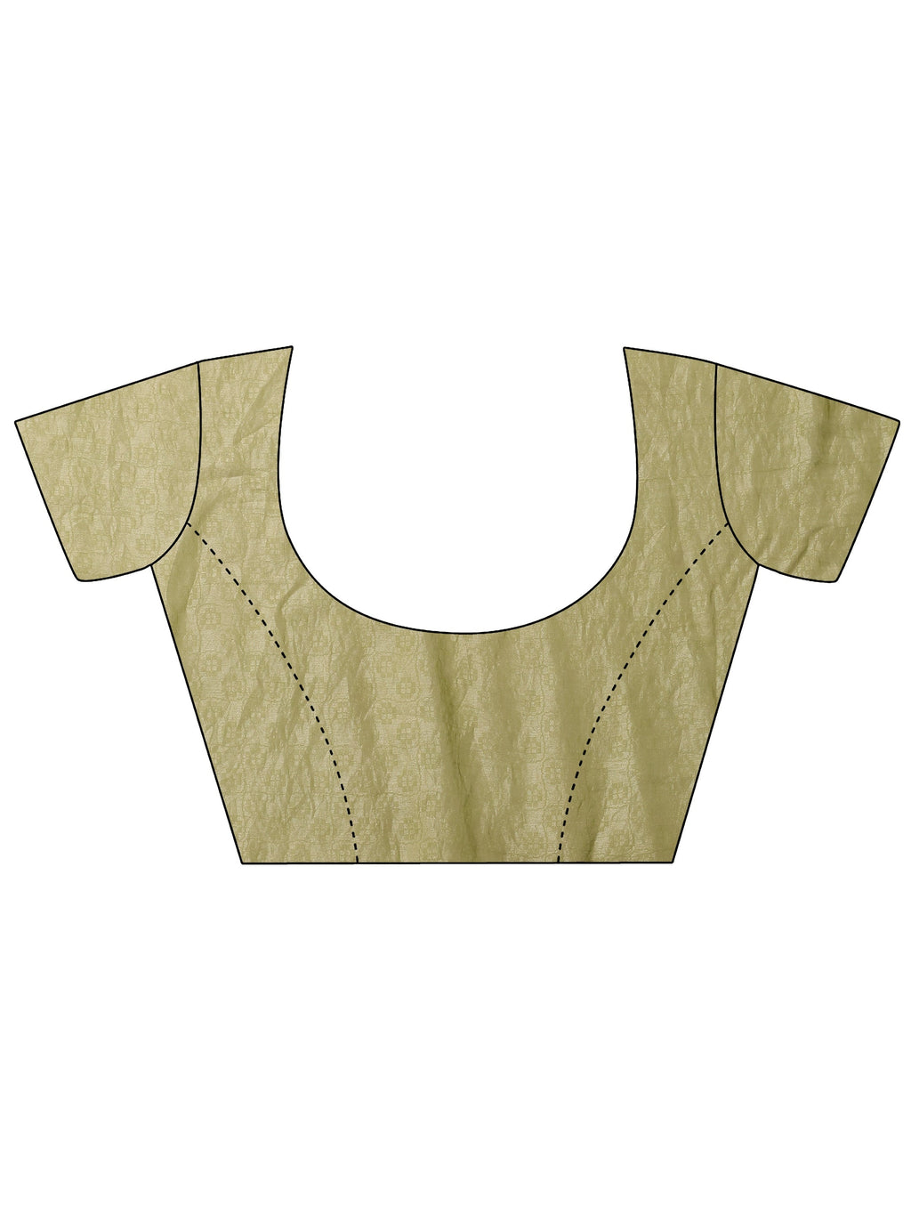 Libas Green Embellished Chiffon Sarees With Unstitched Blouse Piece