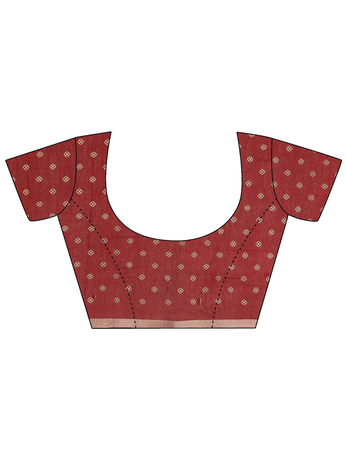 Libas Mustard Paisley Woven Design Banarsi Silk Blend Saree With Unstitched Blouse Piece