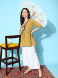 Libas White Solid Silk Palazzos